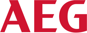 Logo de la société AEG.